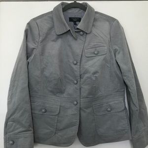 Talbots Petites Velvet Jacket Sz 14p